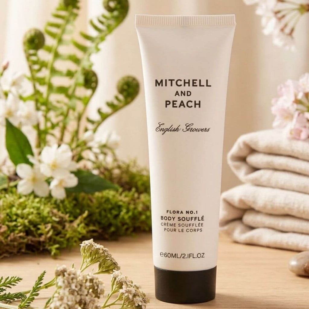 Floral Body Soufflé, English Honey Body Cream, Rose Lavender, 2 oz