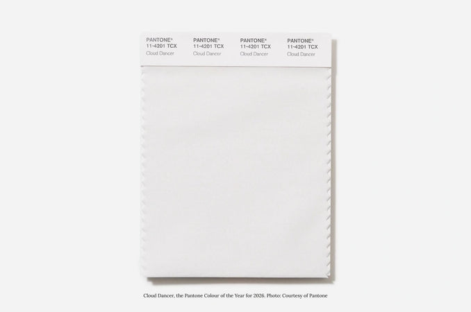 Pantone’s Cloud Dancer, Hygge Approved