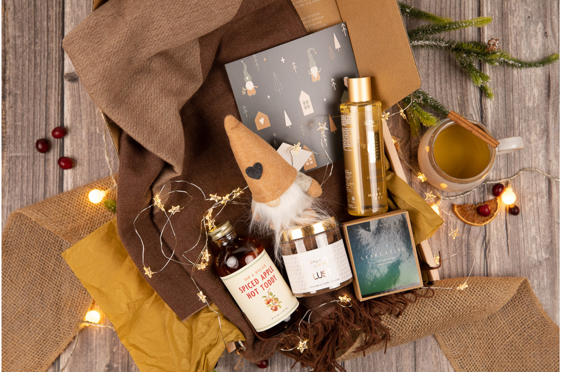 Warm & Cozy Deluxe Hygge Box Gift for Women