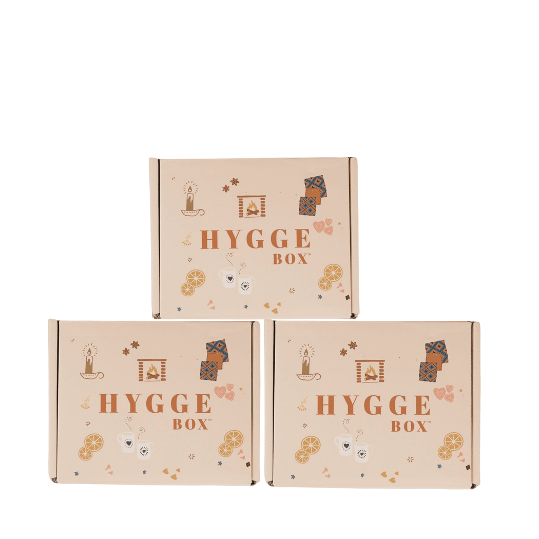 Three Hygge Boxes from Shop Hygge Box