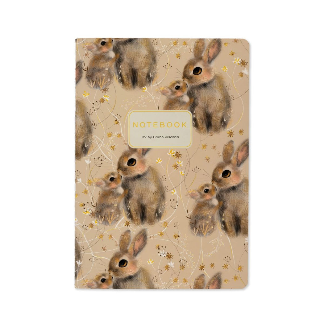 Bunnies A5 Notebook
