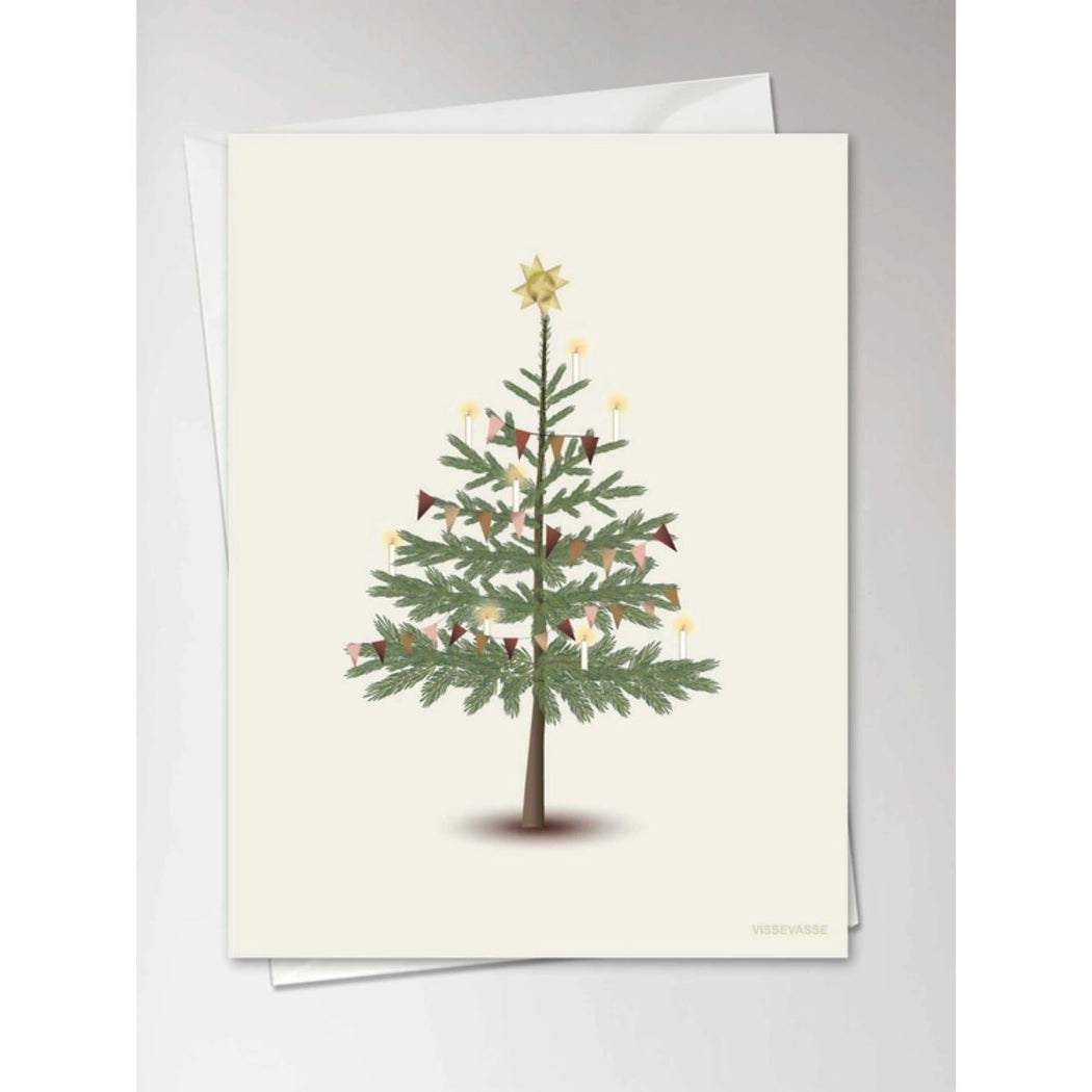 ViSSEVASSE Christmas Tree Card | Printed in Denmark