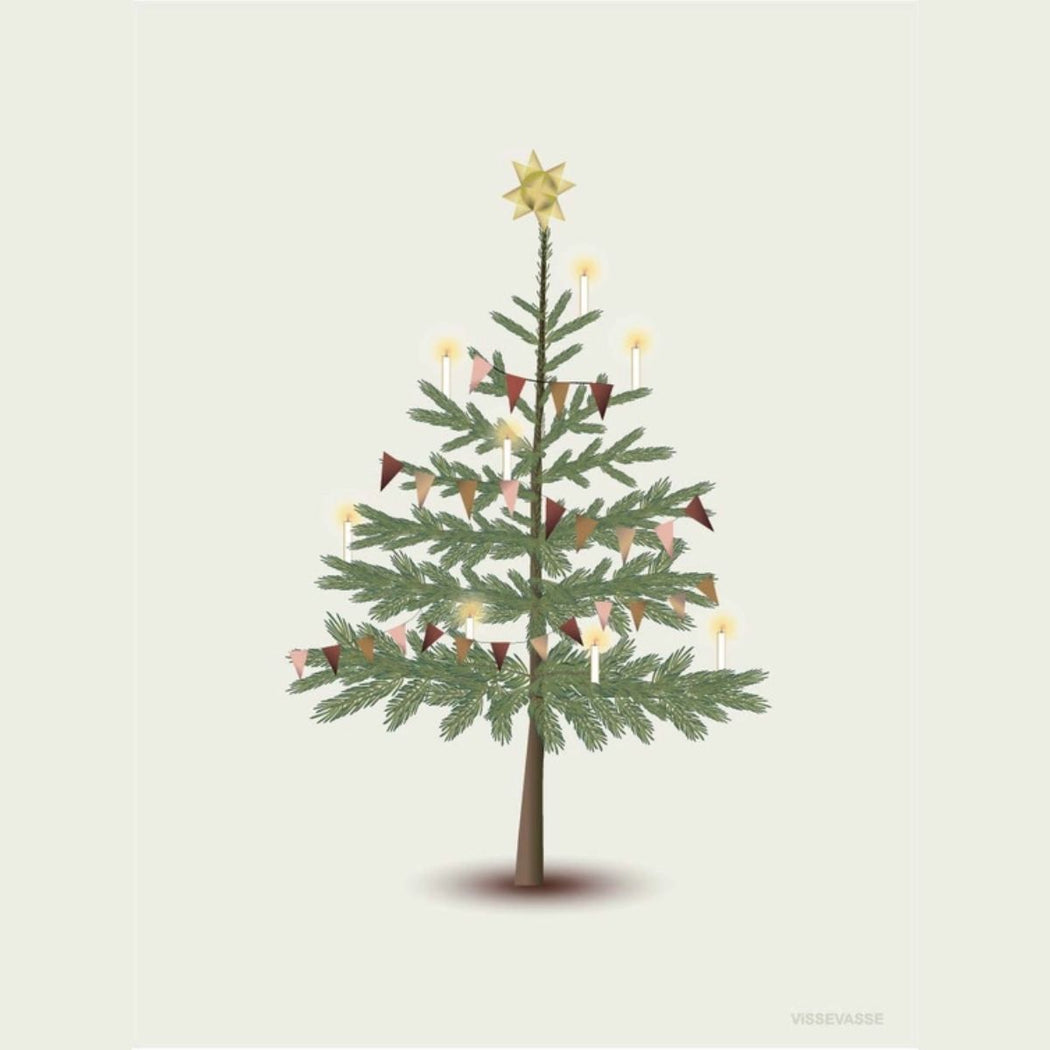 Christmas Tree Greeting Card | Printed in Denmark