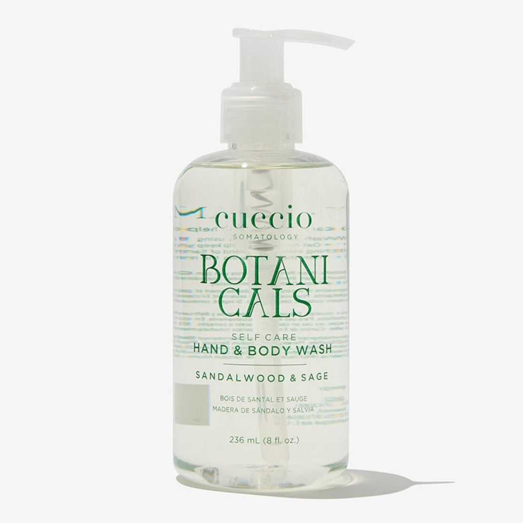 Cuccio Botanicals Sandalwood and Sage Hand and Body Wash | Shop Hygge Box