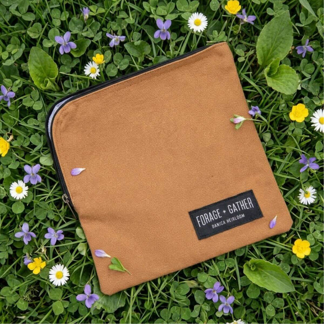 Forage + Gather Canvas Snack Bag by Danica Heirloom