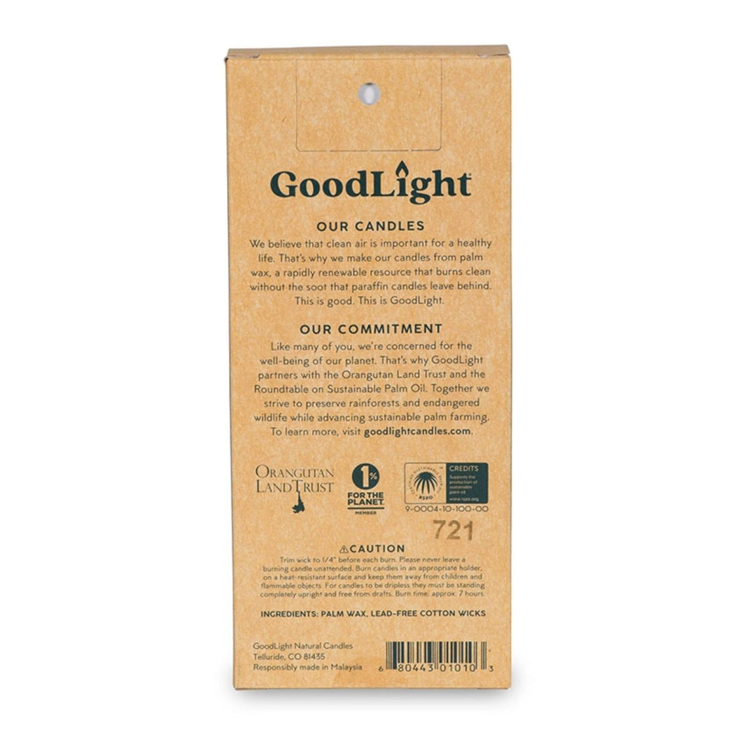 8" Unscented Taper Candles