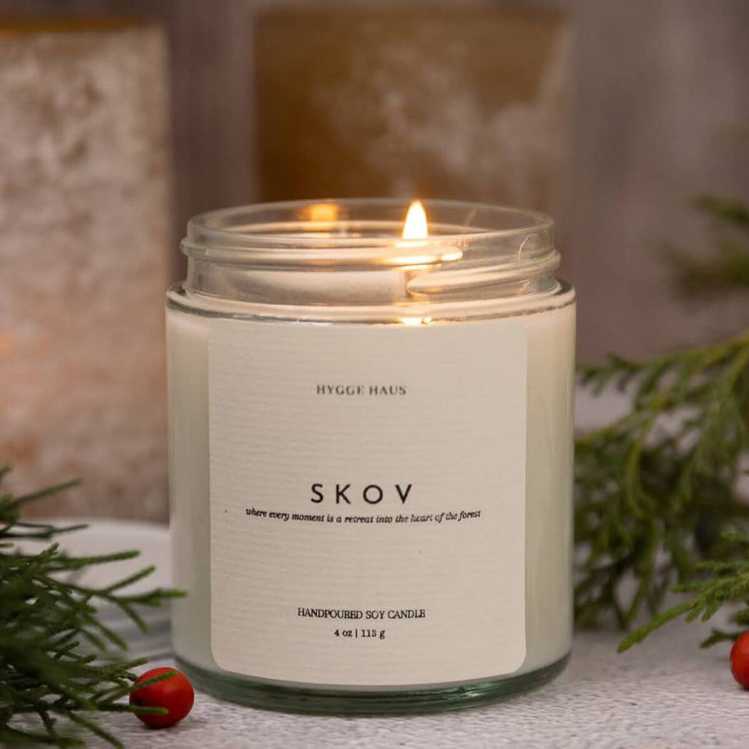 Hygge Haus Skov Evergreen Forest Soy Candle 4 oz