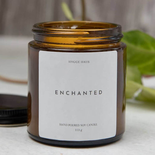 Hygge Haus Enchanted Soy Candle Floral and Fruity