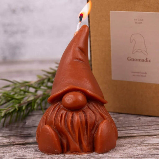 Gnome Shape Candle | Hygge Haus