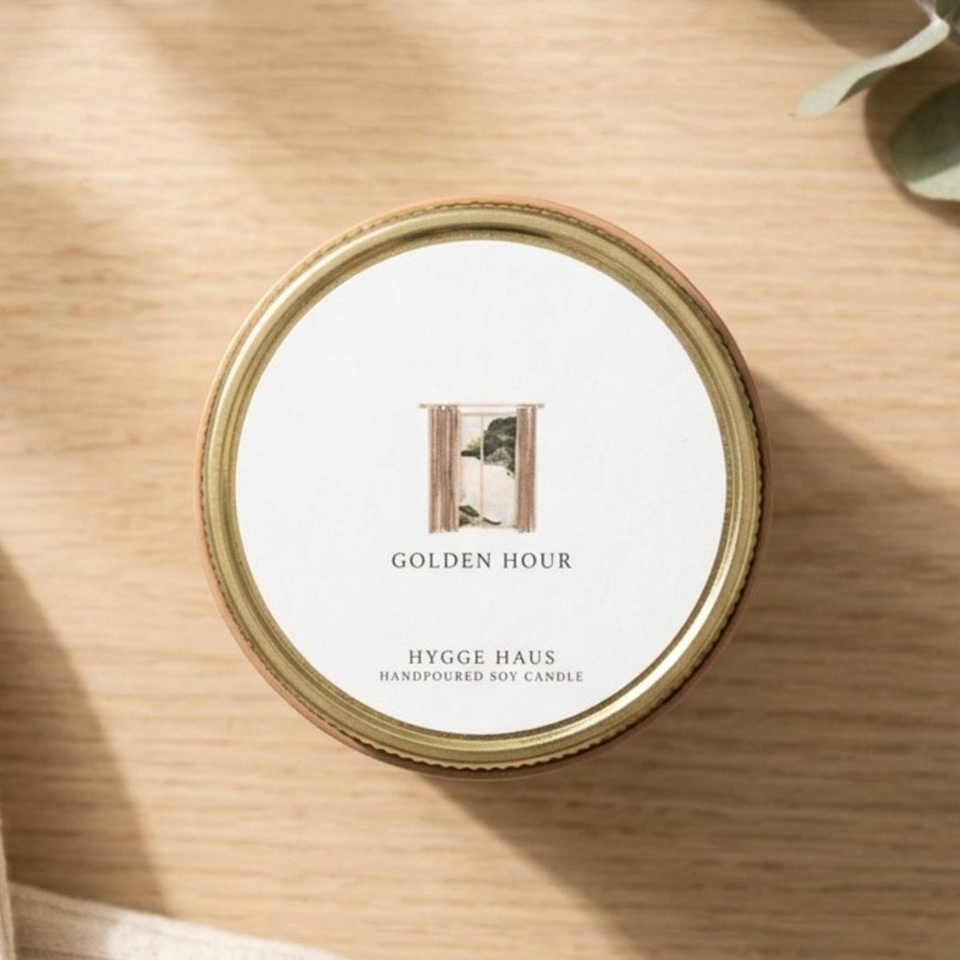 Golden Hour Soy Candle