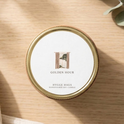 Golden Hour Soy Candle