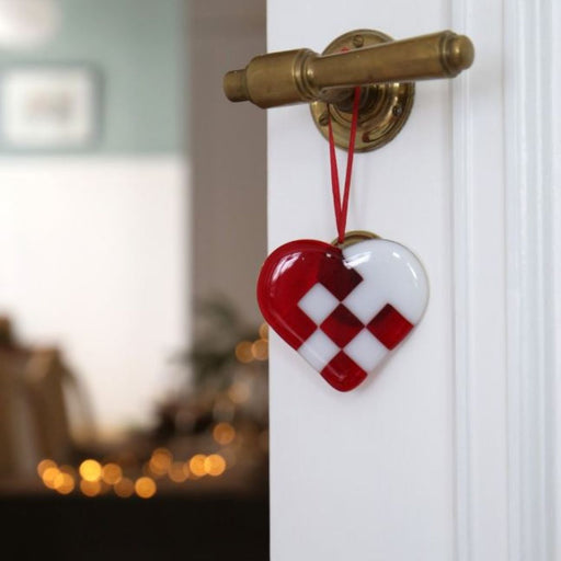 Julehjerter Ornament on Door