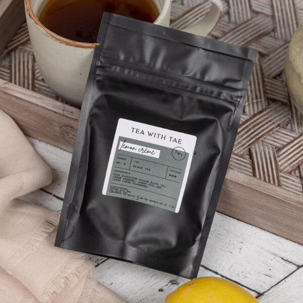 Tea with Tae Lemon Creme Tea in Pouch - 5 sachets