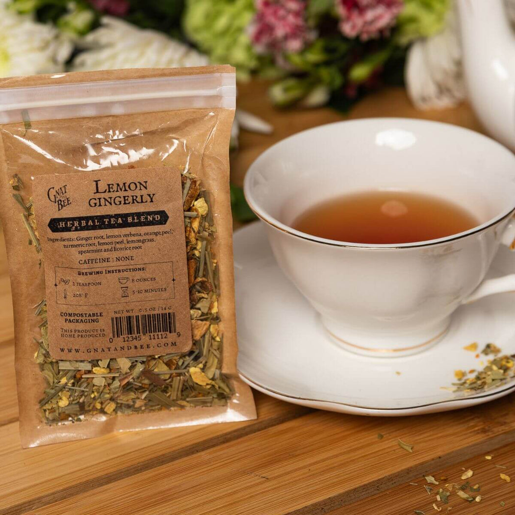 Lemon Ginger Herbal Tea