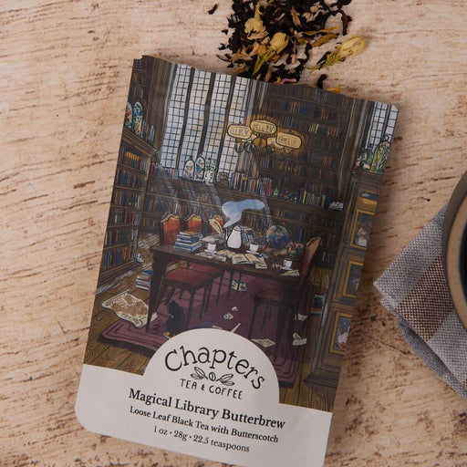 Chapters Tea Magical Library Butterbrew Loose Leaf Tea | Shop Hygge Box