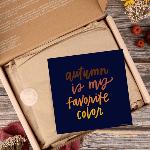 October 2024 Cozy Embrace Hygge Box Subscription Box | Shop Hygge Box