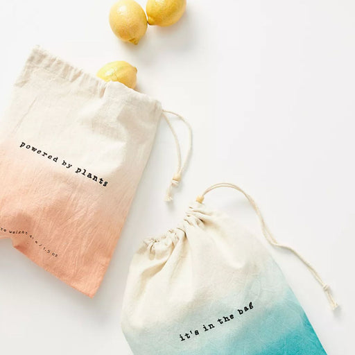 Handmade Ombre Dip Dye Produce Bags