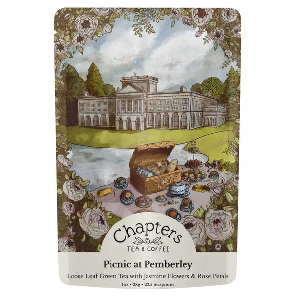Chapters Tea Picnic At Pemberley Loose Leaf Green Tea 1 oz Pouch