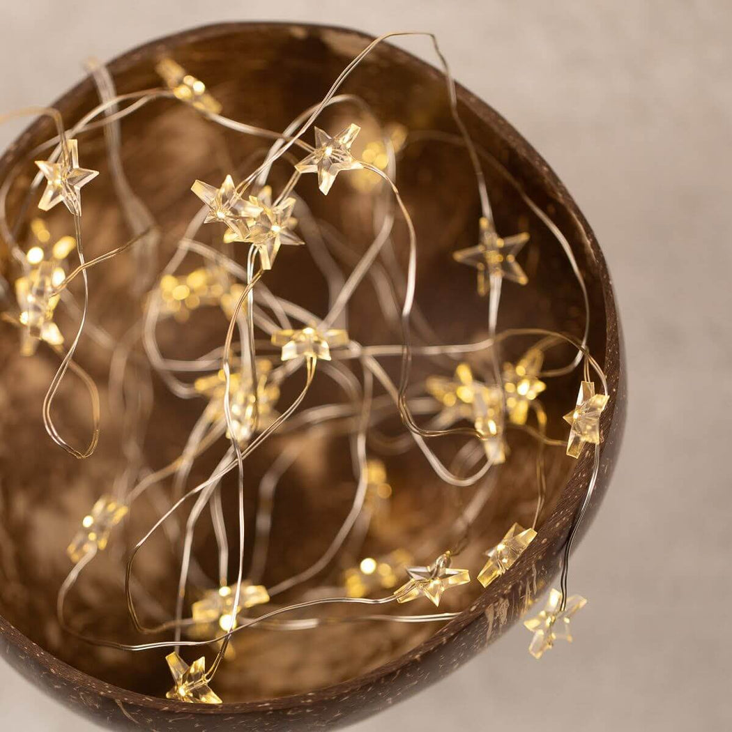 Star LED String Lights Battery Operated | Shop Hygge Box