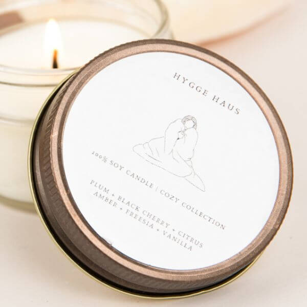 Sunkisseed Scented Soy Wax Candle 