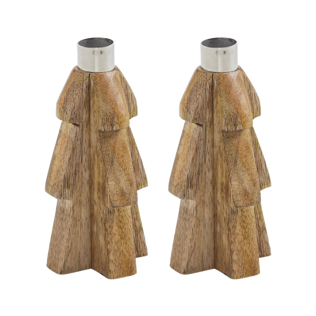 Wood Tree Taper Holders