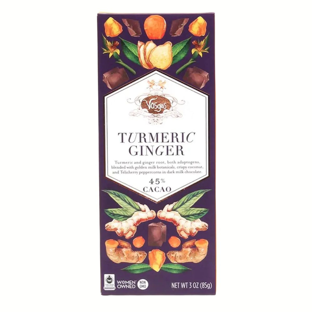 Milk Chocolate Bar - Tumeric & Ginger