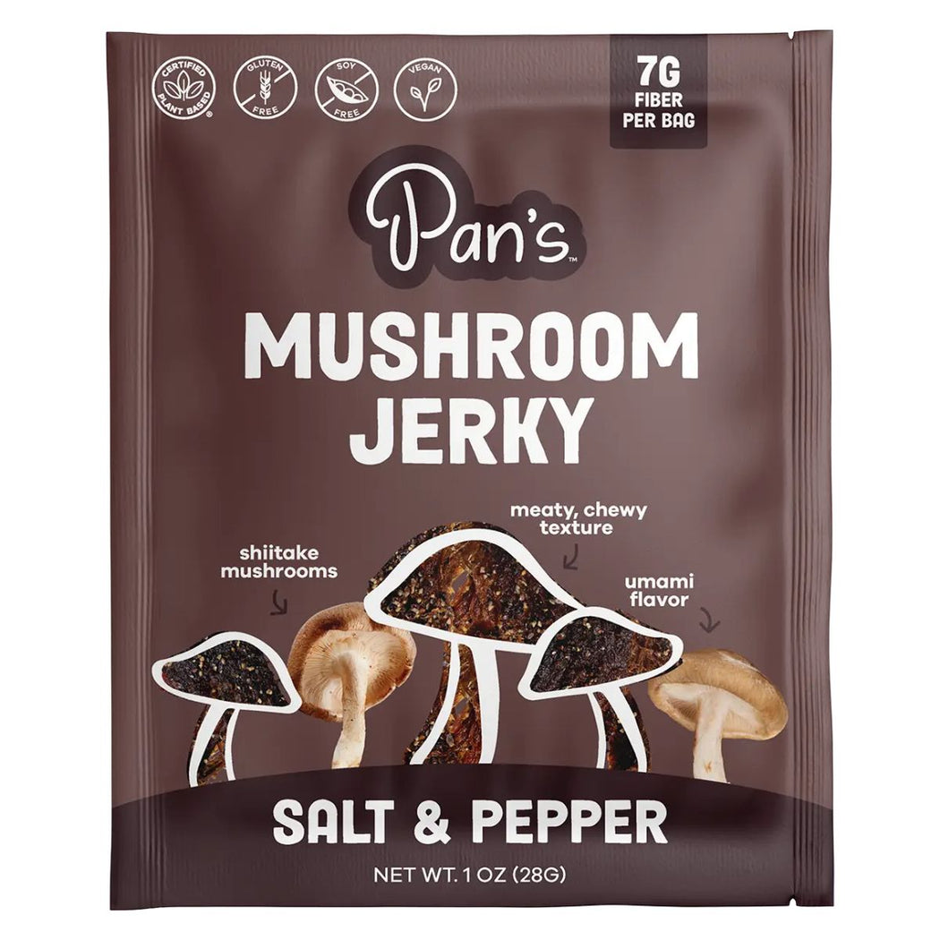 Mushroom Jerky - Salt & Pepper