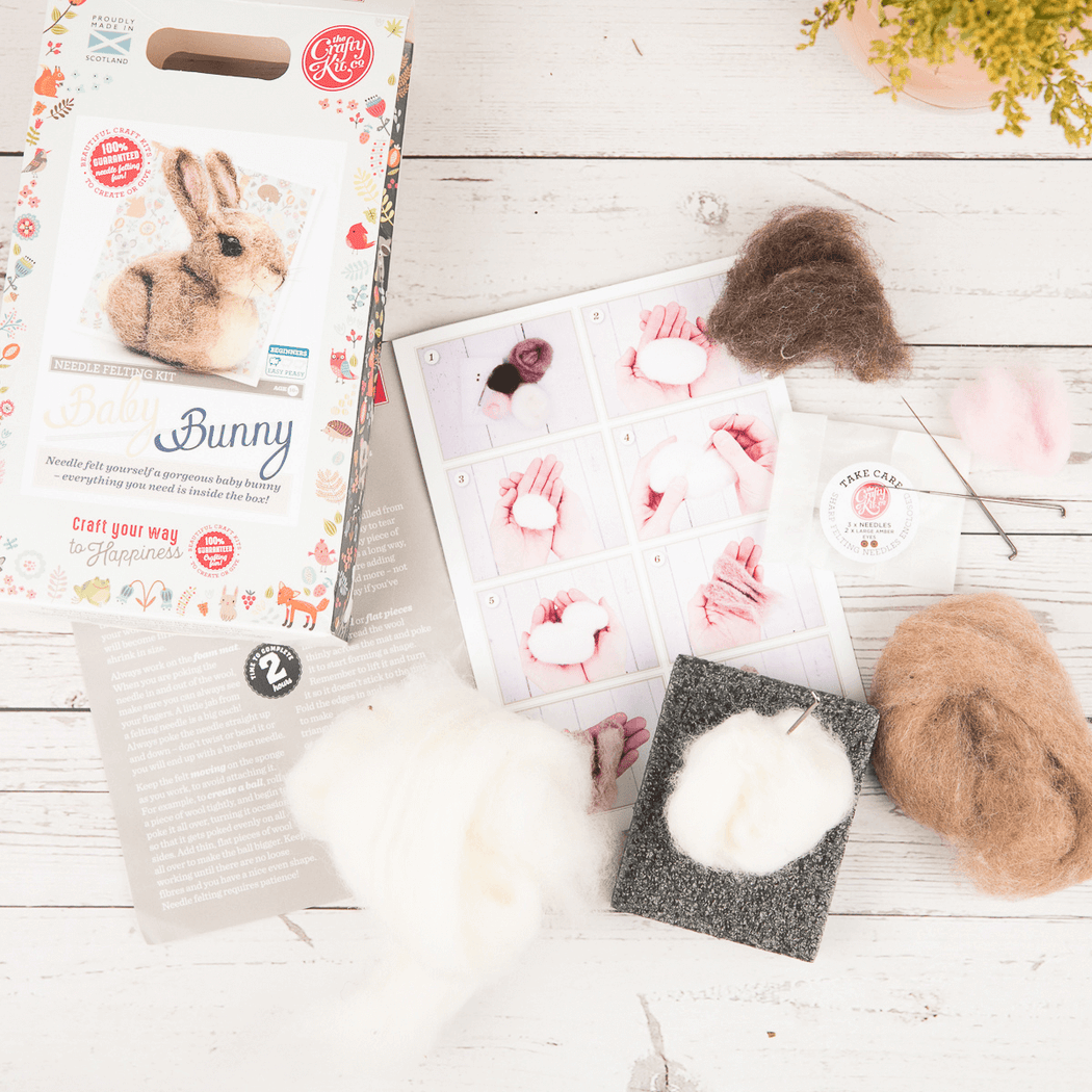 The Crafty Kit Baby Bunny Felt Kit