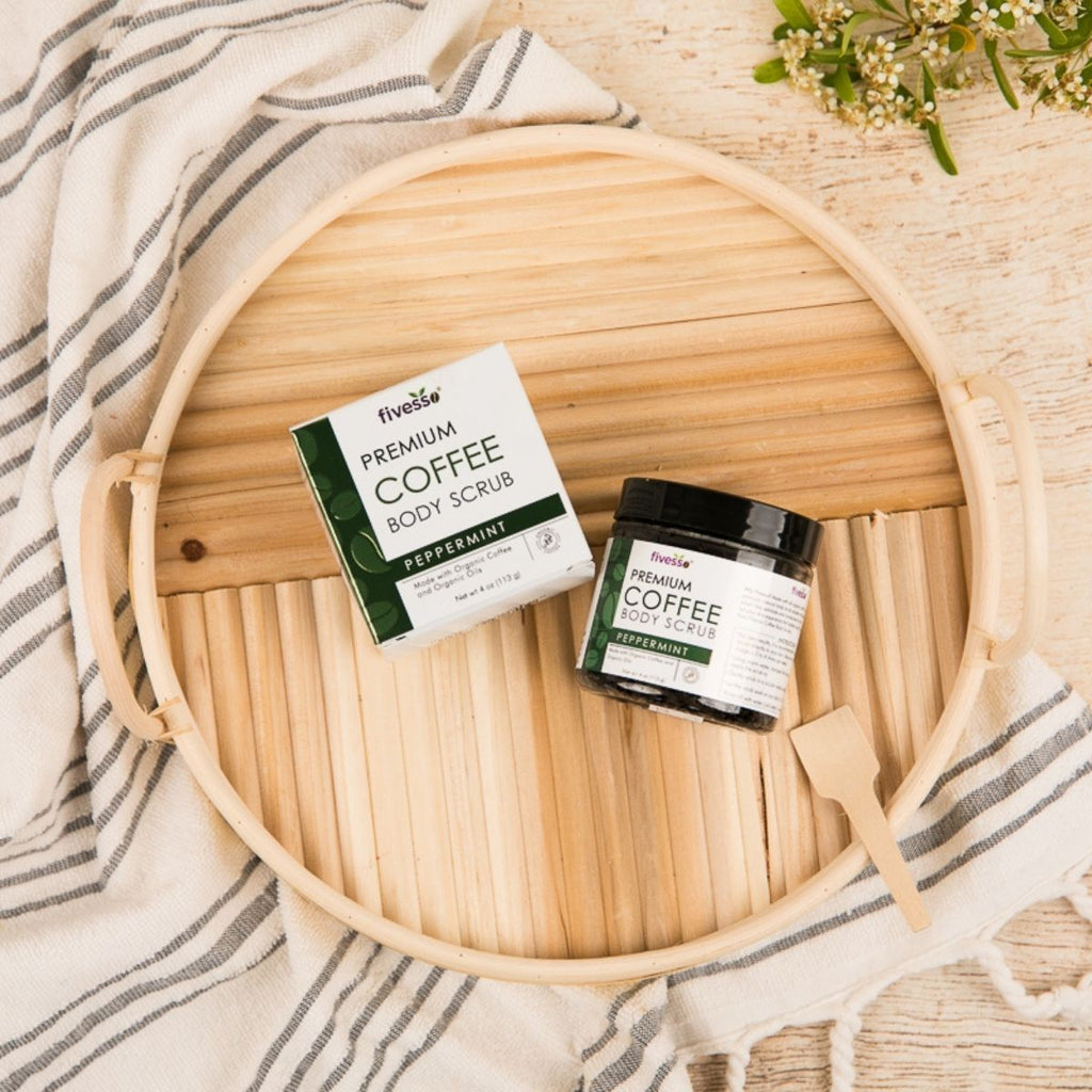 Peppermint Coffee Body Scrub — Hygge Box