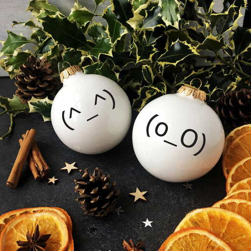 MInimalist Unique Kawaii Christmas Ornaments