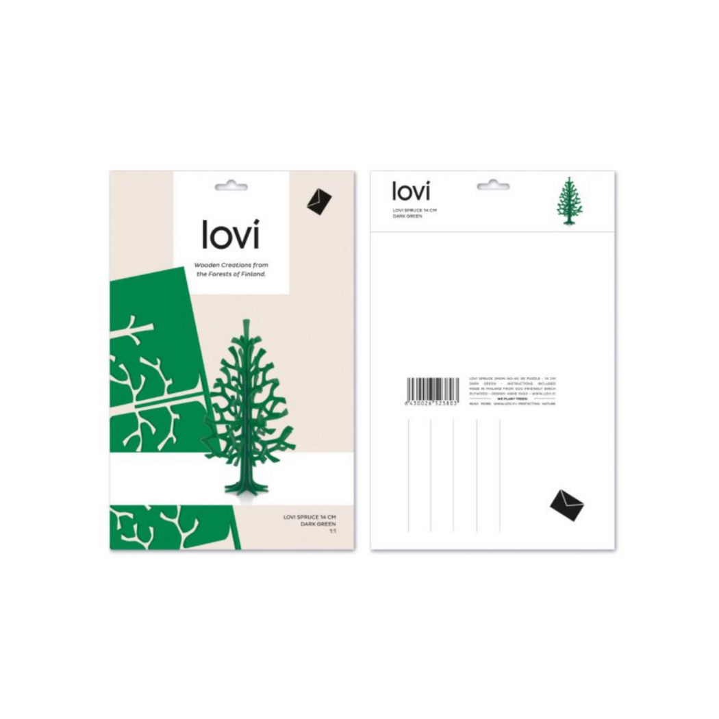Lovi Birchwood Spruce Tree Finland Gifts