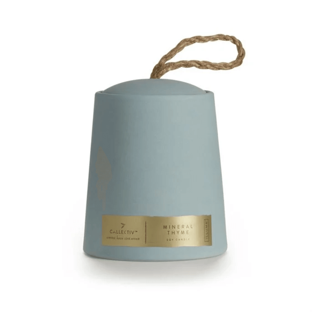 Illume Mineral Thyme Candle in Ceramic Jar