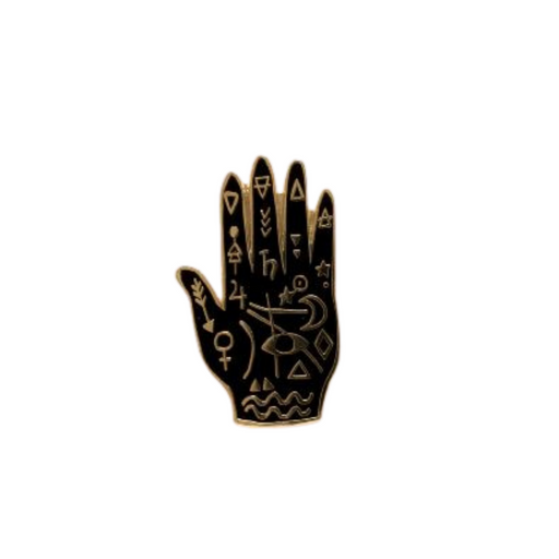 Mystic Hand Lapel Pin