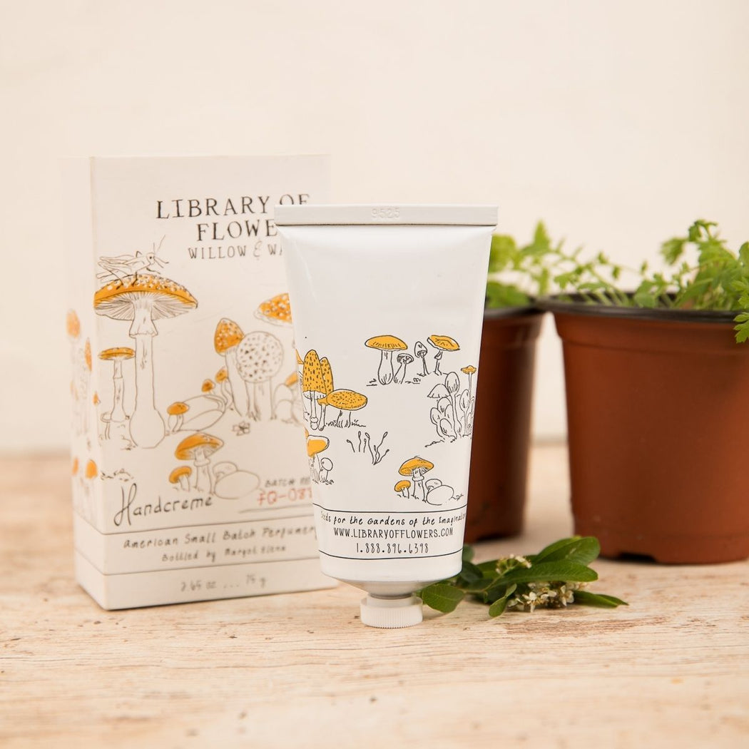 Margot Elena Library of Flowers Willow & Water Handcreme
