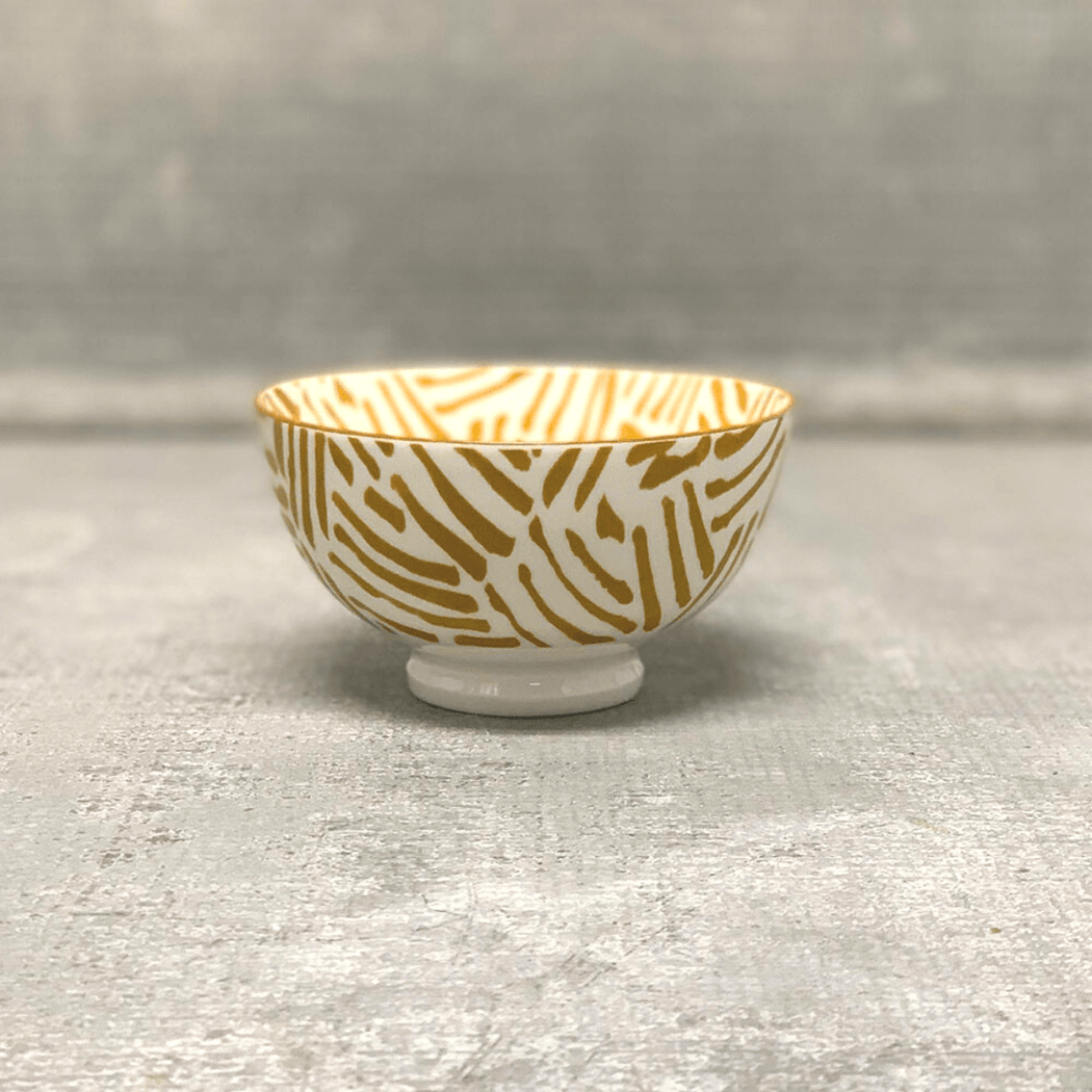Now Designs Golden Hour Brush Strokes Small Bowl